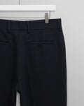 wax london men's Aston - Navy Heavy Twill Trousers