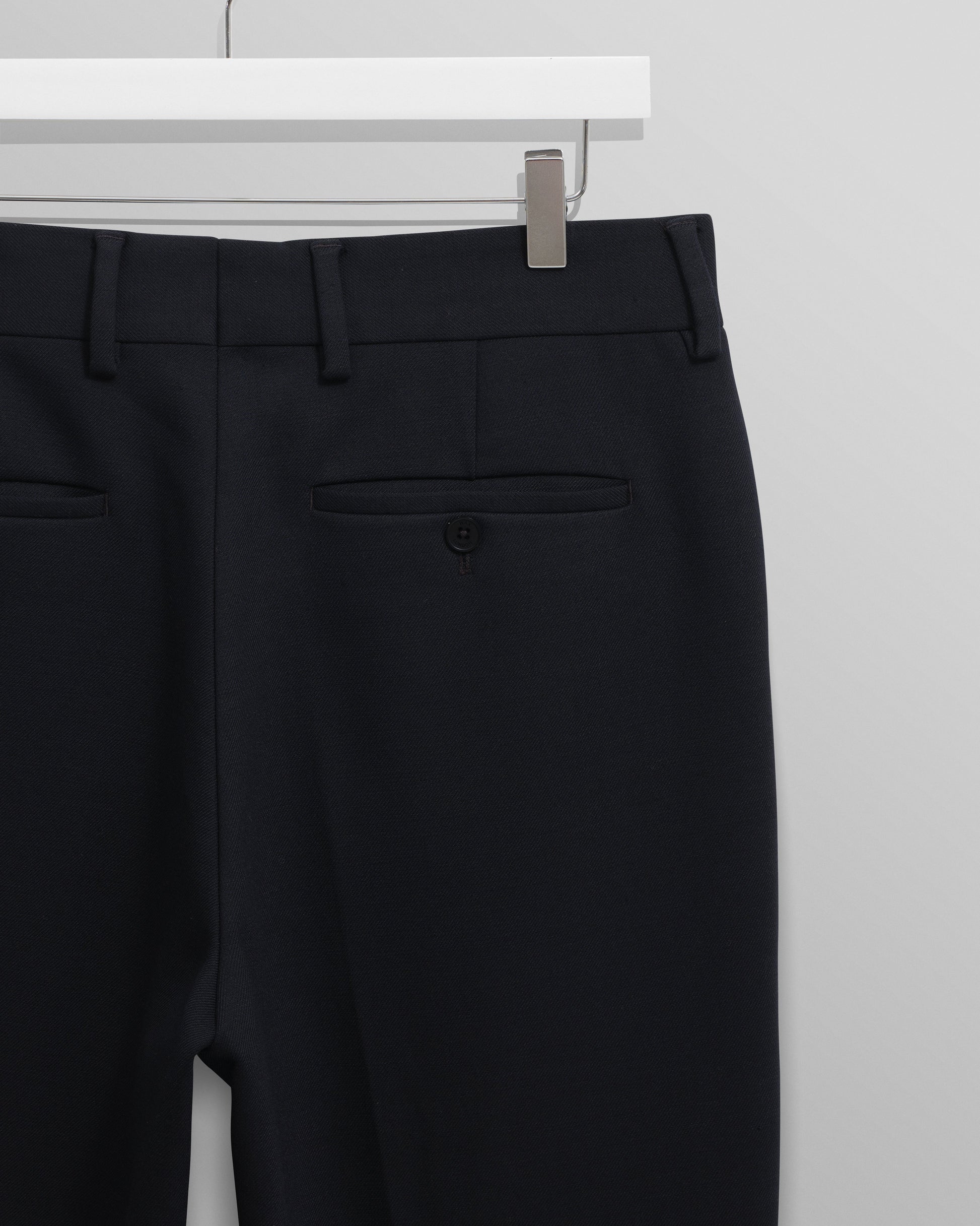 wax london men's Aston - Navy Heavy Twill Trousers