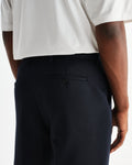 wax london men's Aston - Navy Heavy Twill Trousers