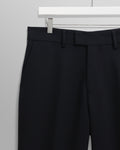 wax london men's Aston - Navy Heavy Twill Trousers