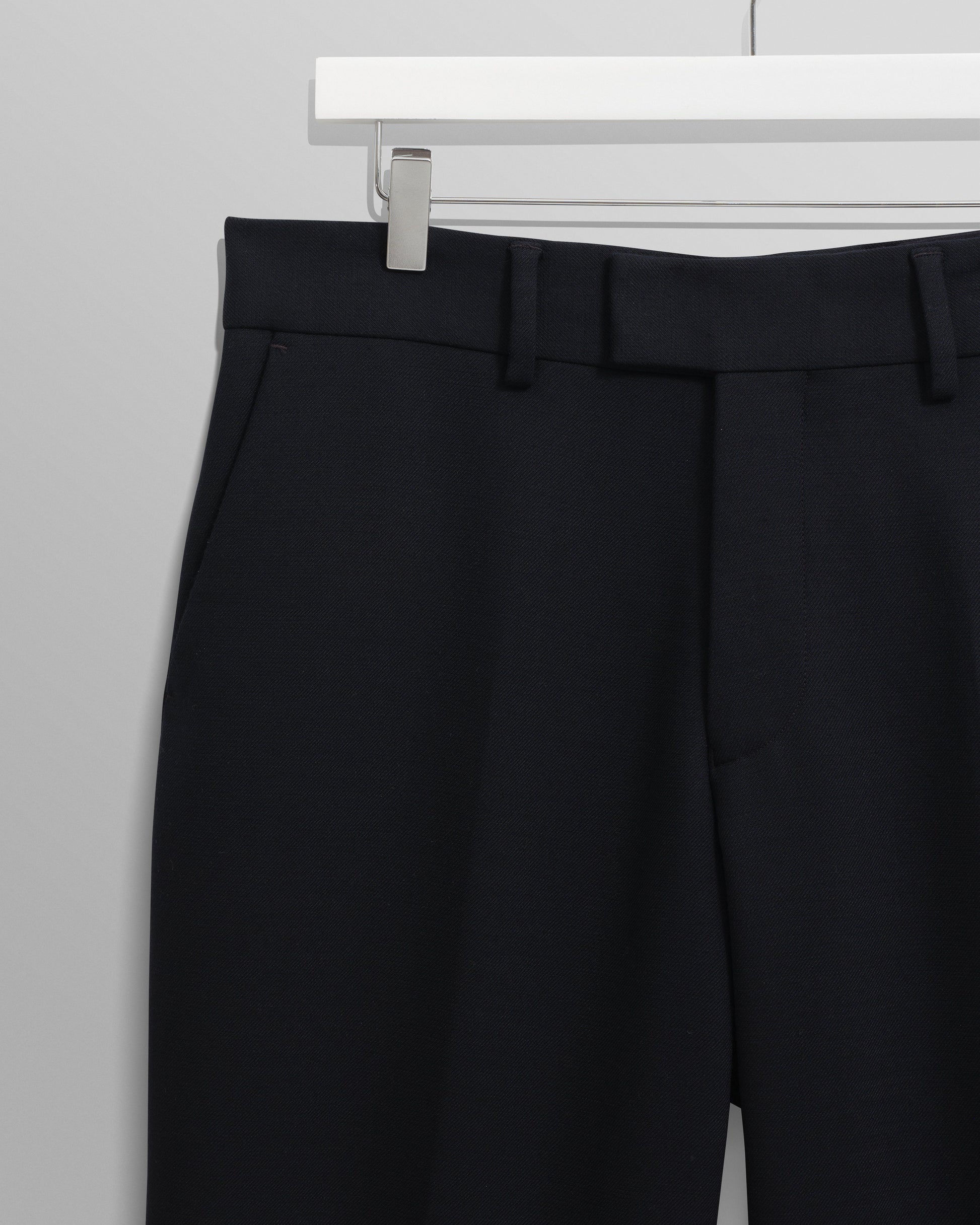 wax london men's Aston - Navy Heavy Twill Trousers