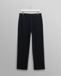 wax london men's Aston - Navy Heavy Twill Trousers