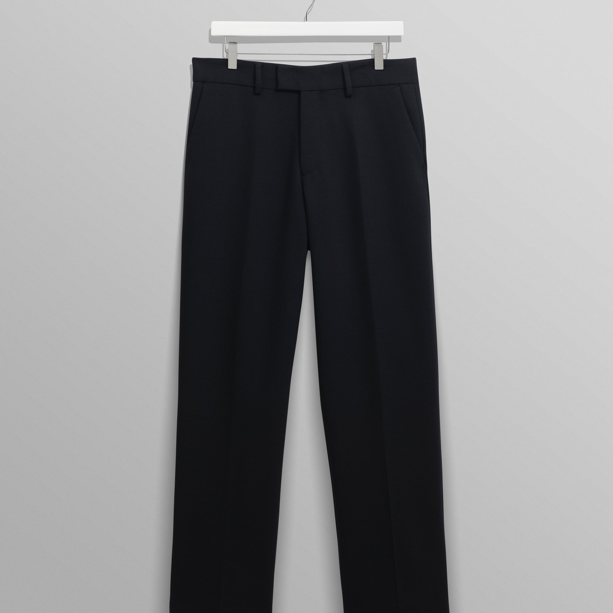 wax london men's Aston - Navy Heavy Twill Trousers