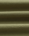 wax london men's Atwood - Green Textured Organic Cotton Polo Shirt