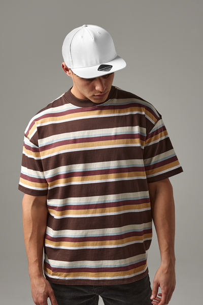 Beechfield | 5 panel Snapback Rapper Cap | Logo Free Clothing