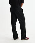 wax london men's Bayham - Black Viscose Trousers