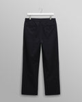 wax london men's Bayham - Navy Wool Blend Pinstripe Trousers