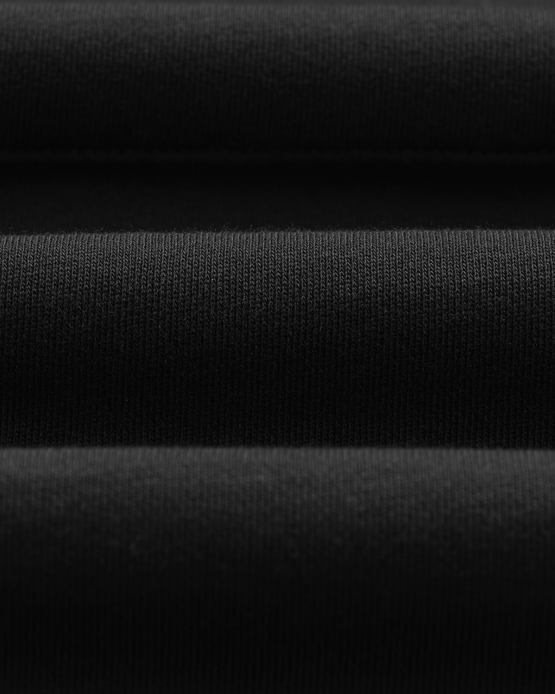 wax london men's Blen - Black Organic Cotton Rugby Shirt