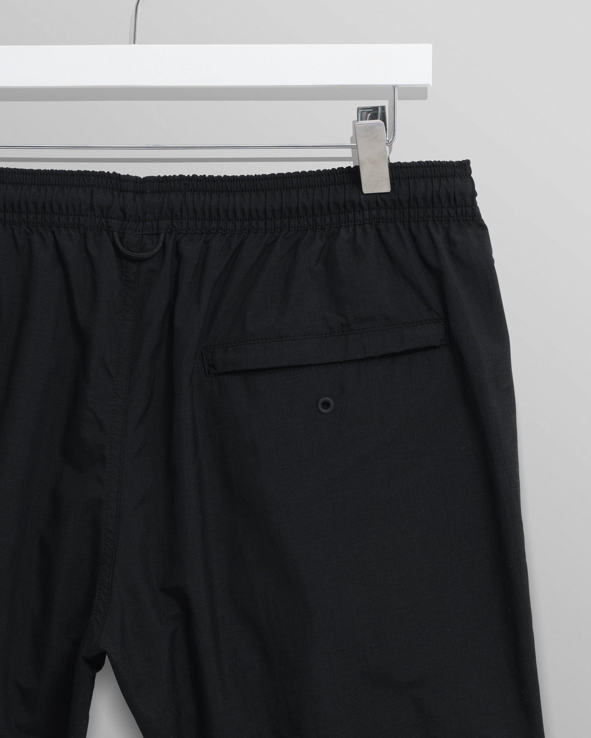 wax london men's Brockwell - Black Logo Swim Shorts