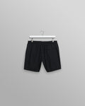wax london men's Brockwell - Black Logo Swim Shorts