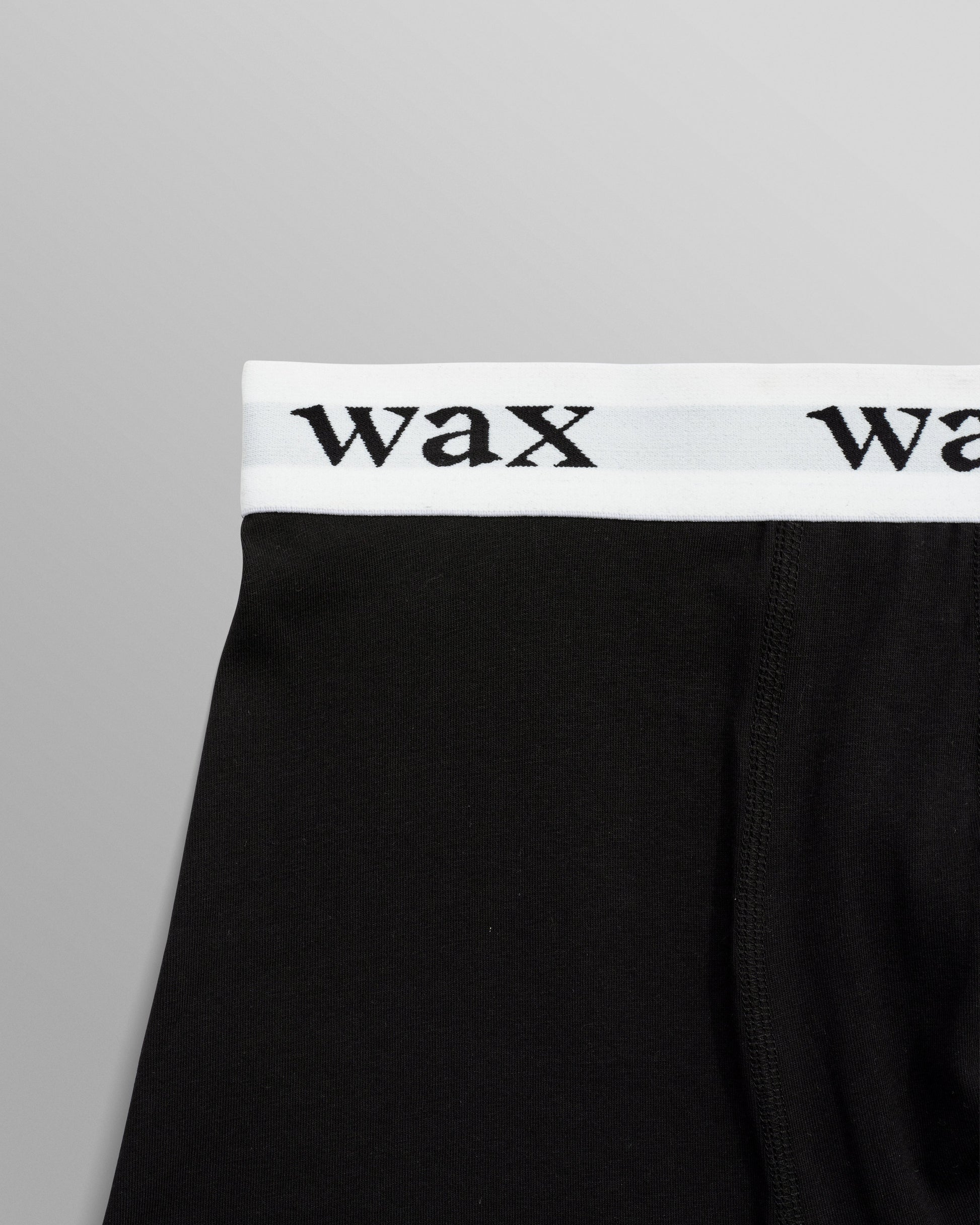 wax london men's Brodie - Black Stretch Cotton Boxers