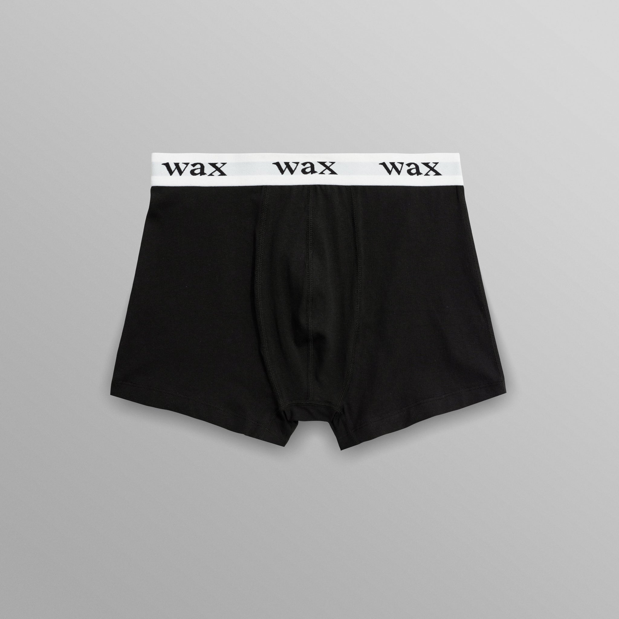 wax london men's Brodie - Black Stretch Cotton Boxers