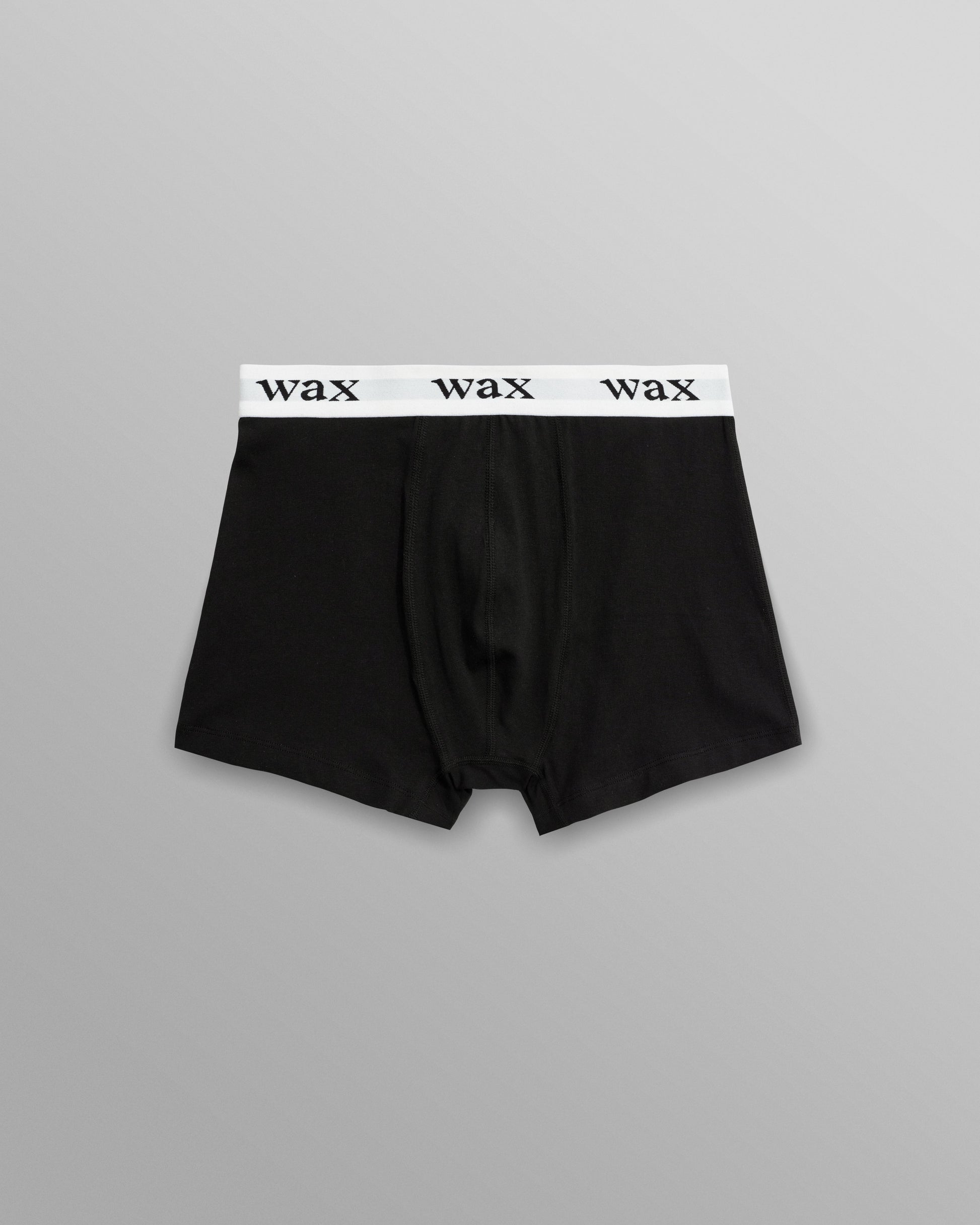 wax london men's Brodie - Black Stretch Cotton Boxers