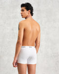 wax london men's Brodie - White Stretch Cotton Boxers