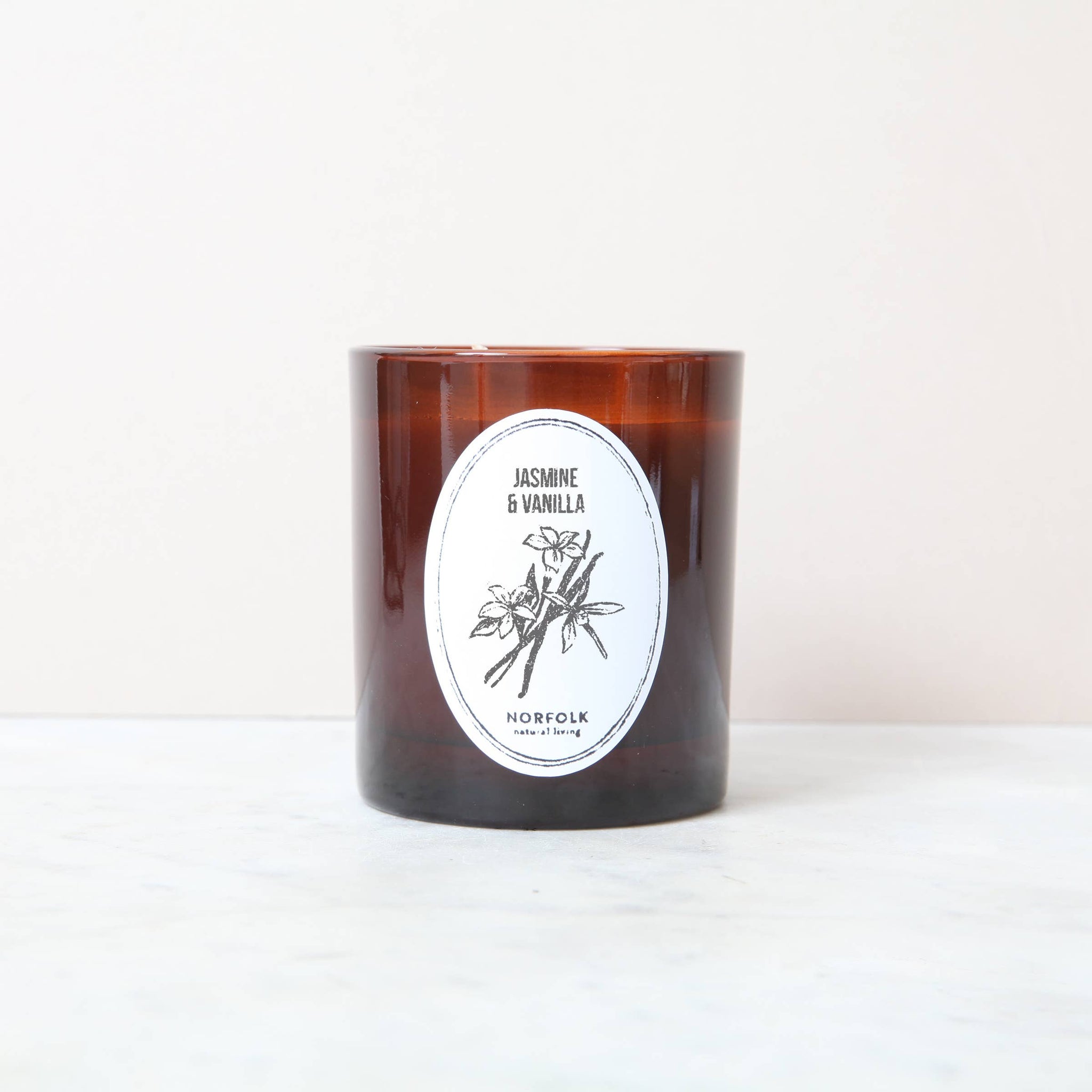 Jasmine & Vanilla Botanical Candle
