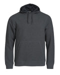 Clique Classic Mens Heavyweight Hoodie. Contrast Lined Hood. 8 Colours. XS-5XL - Hoodie - Logo Free Clothing