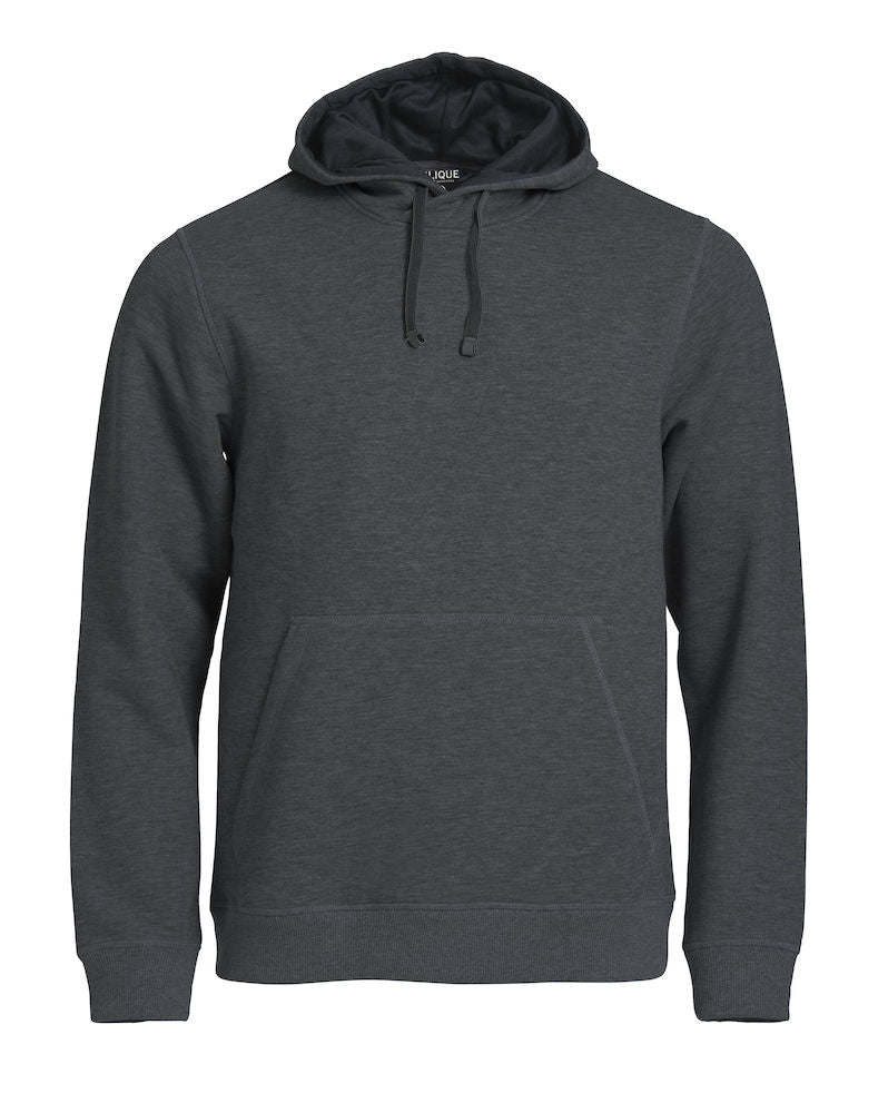 Clique Classic Mens Heavyweight Hoodie. Contrast Lined Hood. 8 Colours. XS-5XL - Hoodie - Logo Free Clothing