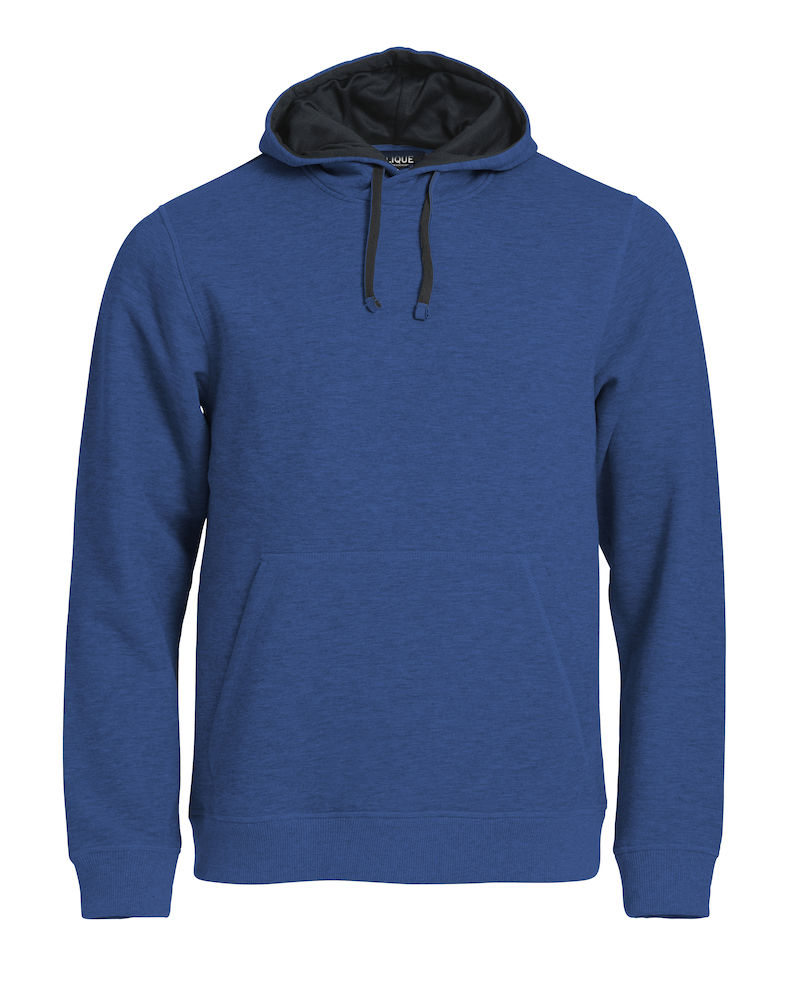 Clique Classic Mens Heavyweight Hoodie. Contrast Lined Hood. 8 Colours. XS-5XL - Hoodie - Logo Free Clothing