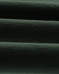 wax london men's Dean - Dark Green Textured Organic Cotton T-Shirt