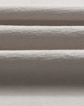 wax london men's Dean - Taupe Grey Textured Organic Cotton T-Shirt