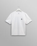 wax london men's Dean - White London Postcard Graphic Organic Cotton T-Shirt