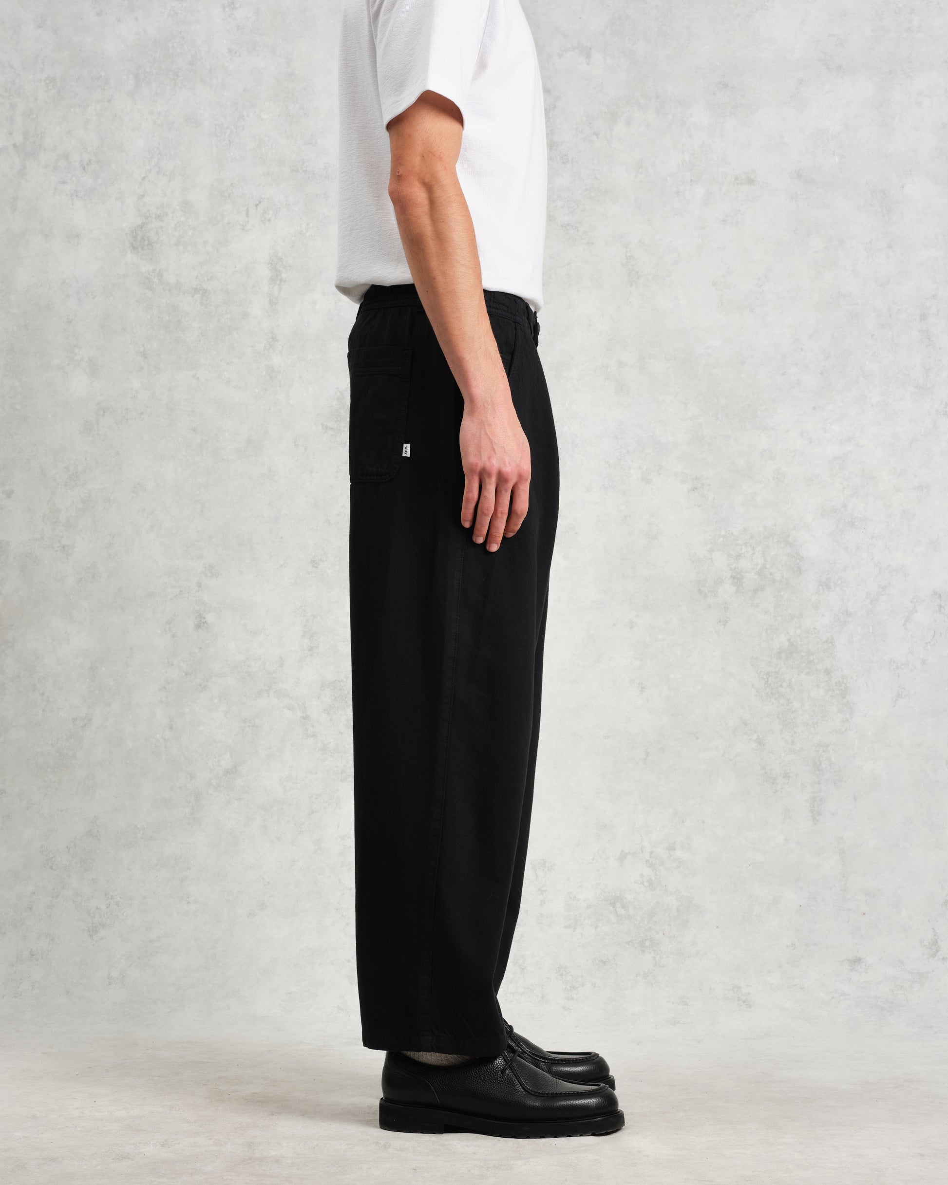 wax london men's Denali - Navy Carpenter Trousers