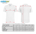 Cottover Organic Cotton Mens Polo Shirt | Short Sleeve | GOTS | Fairtrade | 14 Colours | S-4XL - Polo Shirt - Logo Free Clothing
