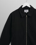 wax london men's Eldon - Black Floral Diamond Cotton Jacket