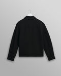 wax london men's Eldon - Black Floral Diamond Cotton Jacket
