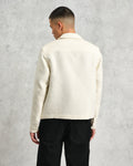 wax london men's Eldon - Ecru Meadow Jacquard Jacket