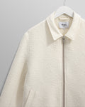 wax london men's Eldon - Ecru Meadow Jacquard Jacket