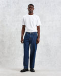 wax london men's Felix - Dark Wash Loose Fit Denim Jeans