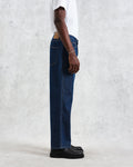 wax london men's Felix - Dark Wash Loose Fit Denim Jeans