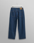 wax london men's Felix - Dark Wash Loose Fit Denim Jeans