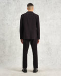 wax london men's Fintry - Black Seersucker Blazer