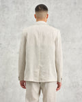 wax london men's Fintry - Natural Linen Blazer
