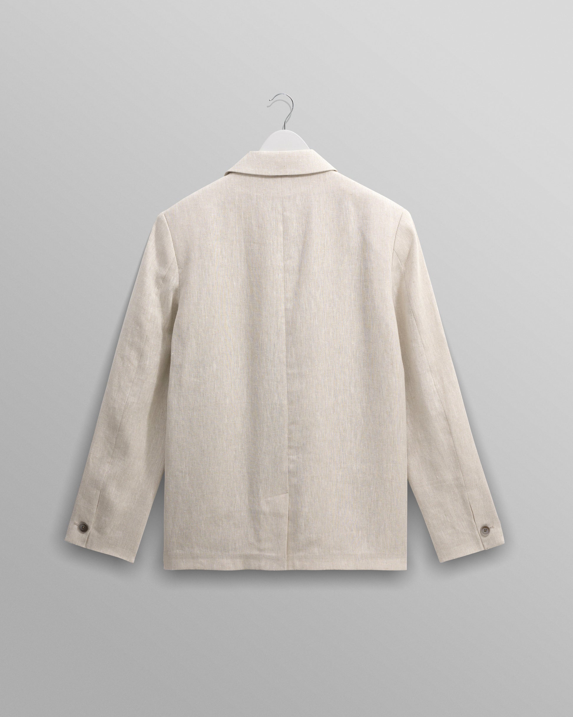 wax london men's Fintry - Natural Linen Blazer