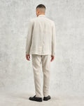 wax london men's Fintry - Natural Linen Blazer
