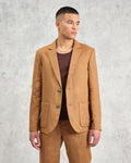 wax london men's Fintry - Tan Linen Blazer
