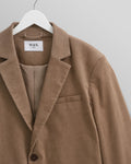 wax london men's Fintry - Taupe Corduroy Blazer