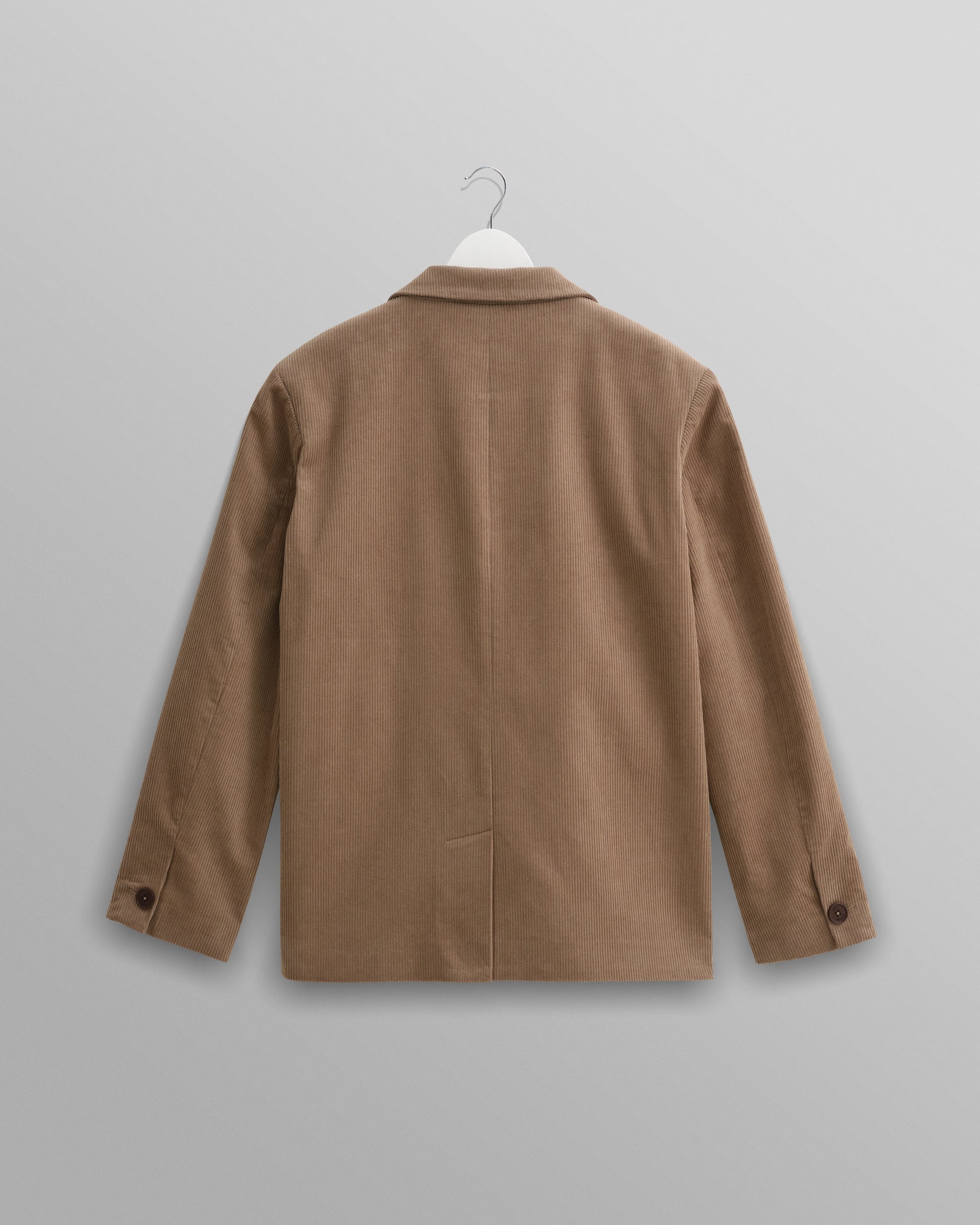 wax london men's Fintry - Taupe Corduroy Blazer