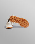 wax london men's Flower Mountain YAMANO 3 - Beige Suede And Cotton Cloth Trainers