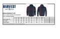 James Harvest Franklin Mens Zip-Up Jacket | Recycled Hooded Jacket | 2 Colours | S-3XL - Summer Jacket - Logo Free Clothing