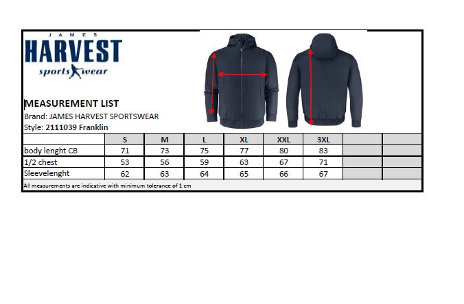 James Harvest Franklin Mens Zip-Up Jacket | Recycled Hooded Jacket | 2 Colours | S-3XL - Summer Jacket - Logo Free Clothing