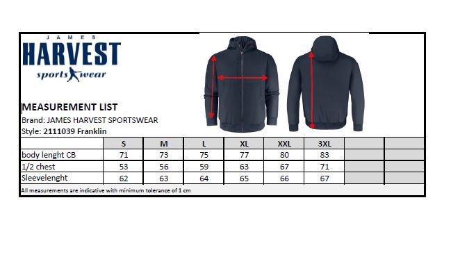 James Harvest Franklin Ladies Zip-Up Jacket | Recycled Hooded Jacket | 2 Colours | XS-2XL - Summer Jacket - Logo Free Clothing