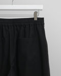 wax london men's Glencoe - Black Loose Fit Trousers