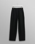 wax london men's Glencoe - Black Loose Fit Trousers