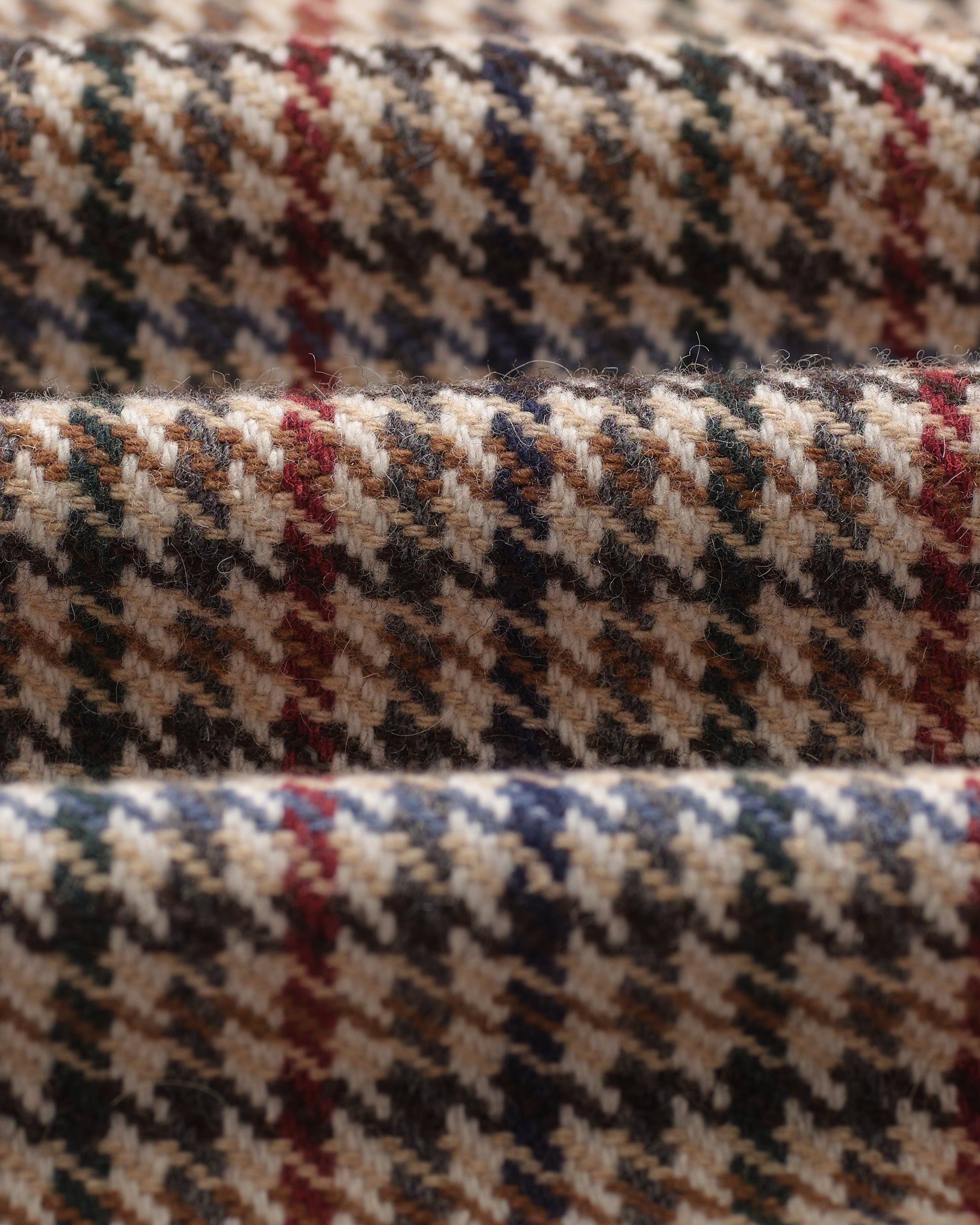 wax london men's Heath - Natural Houndstooth Check Jacket