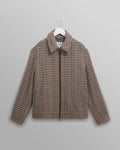 wax london men's Heath - Natural Houndstooth Check Jacket