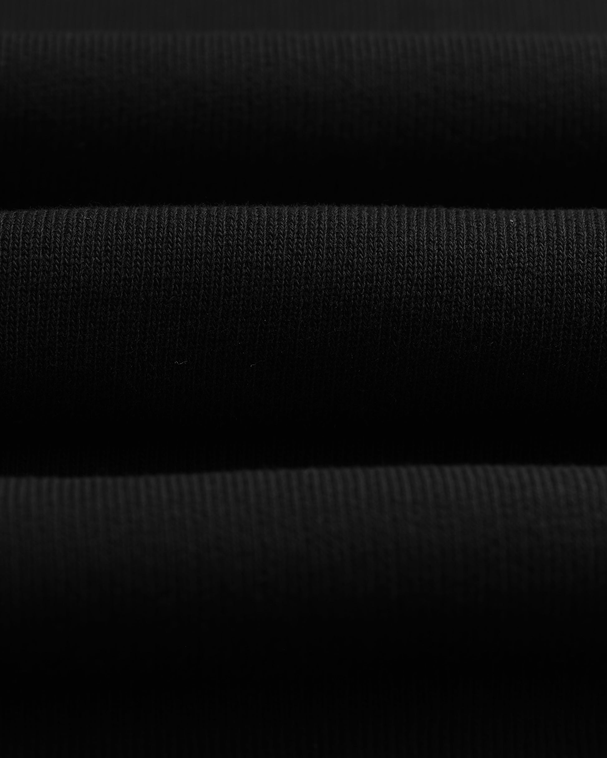 wax london men's Hoxton - Black Brushed Organic Cotton Hoodie
